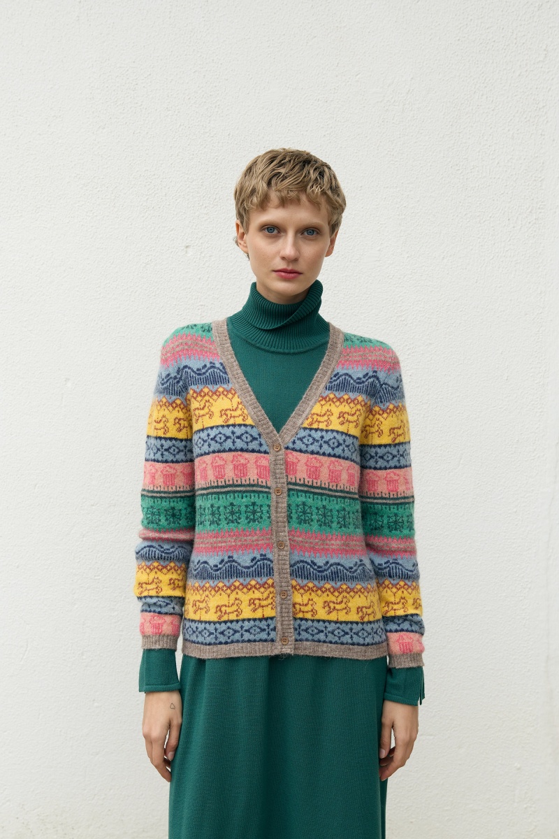 fair jacquard jacket