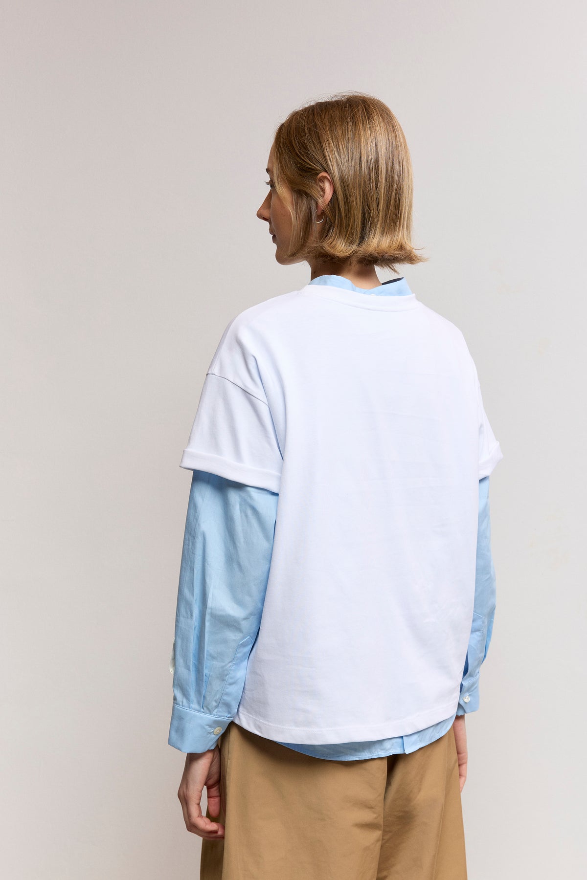 Moth print short-sleeve t-shirt
