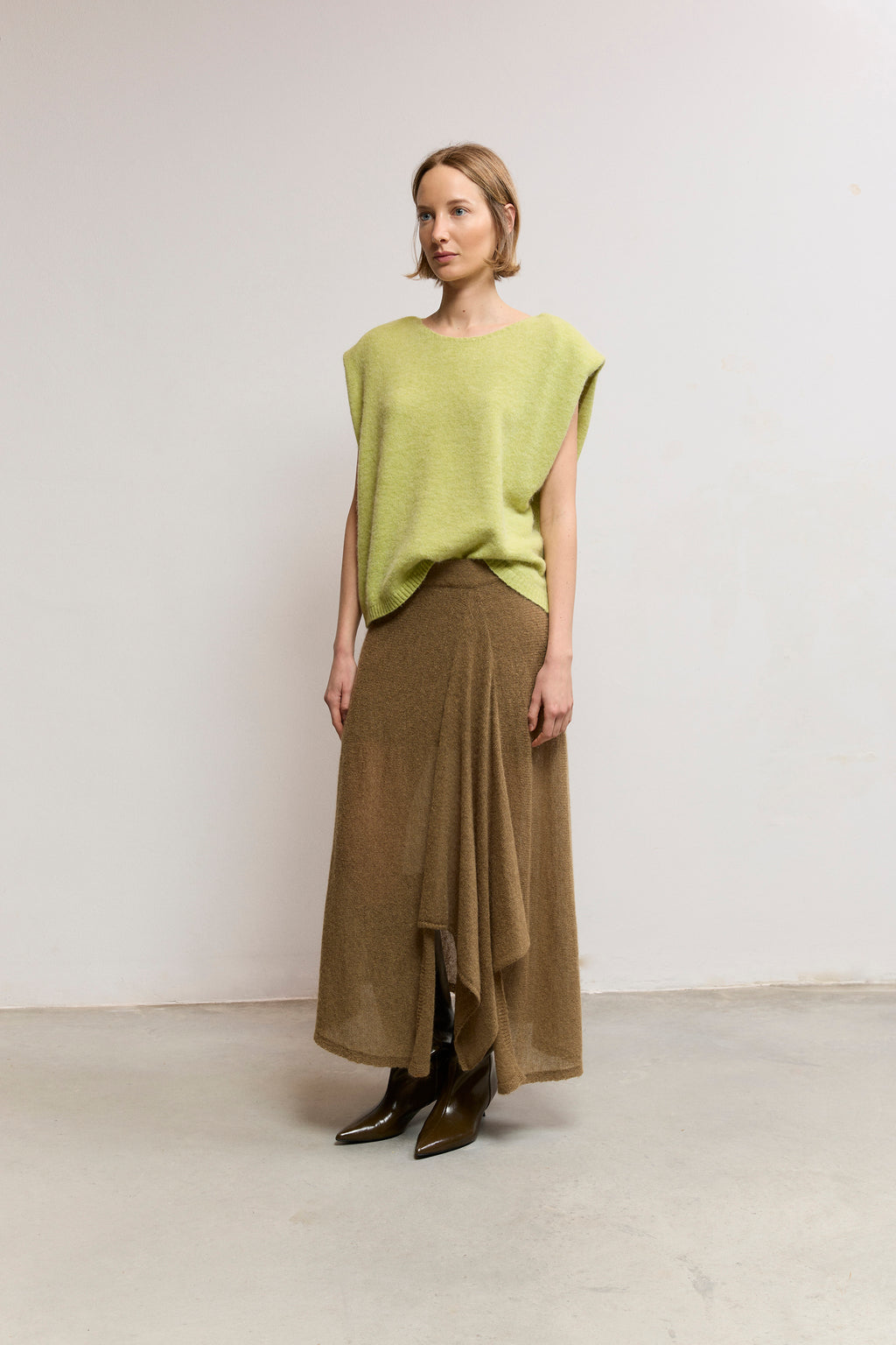Chaleco oversize hombrera