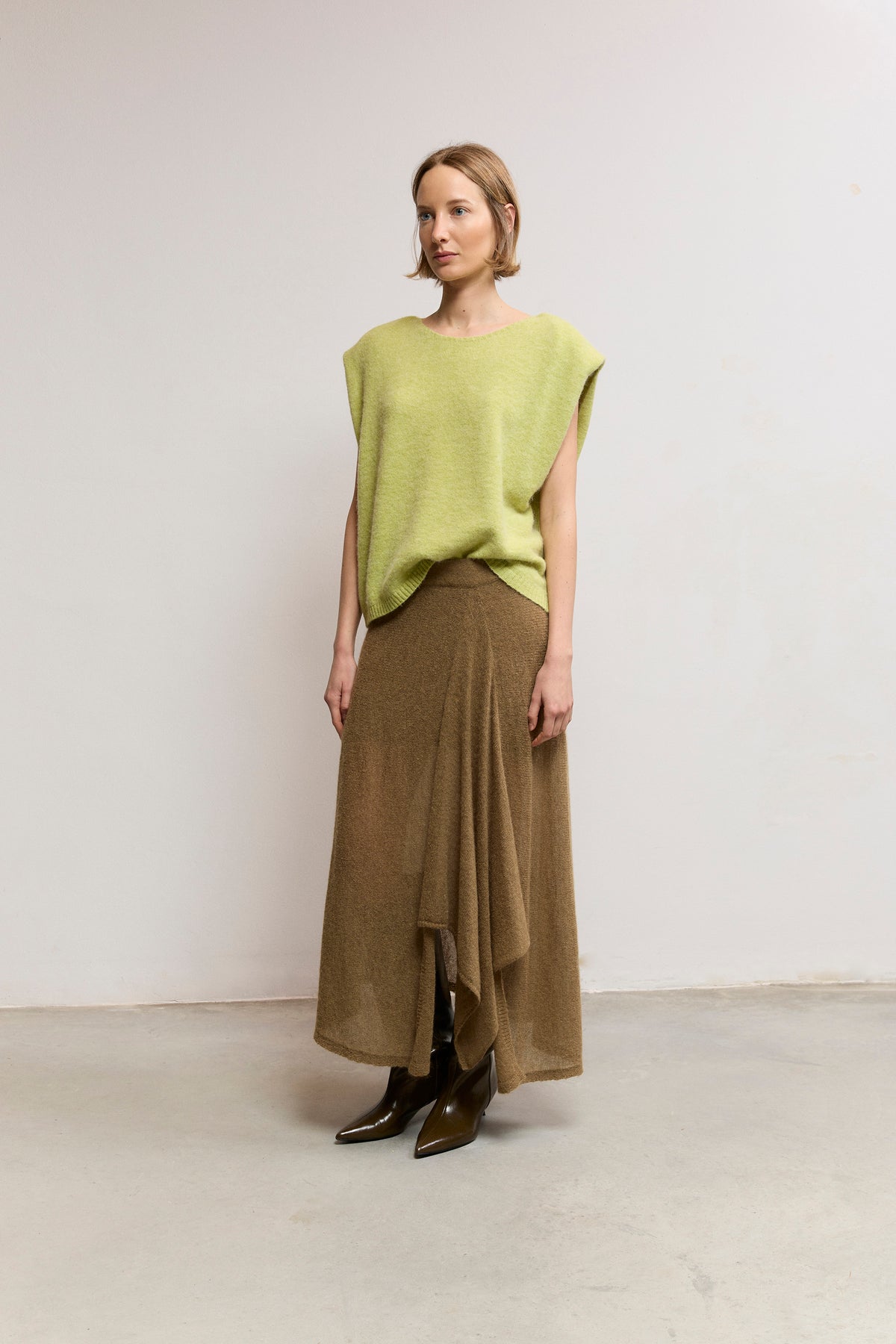 Chaleco oversize hombrera