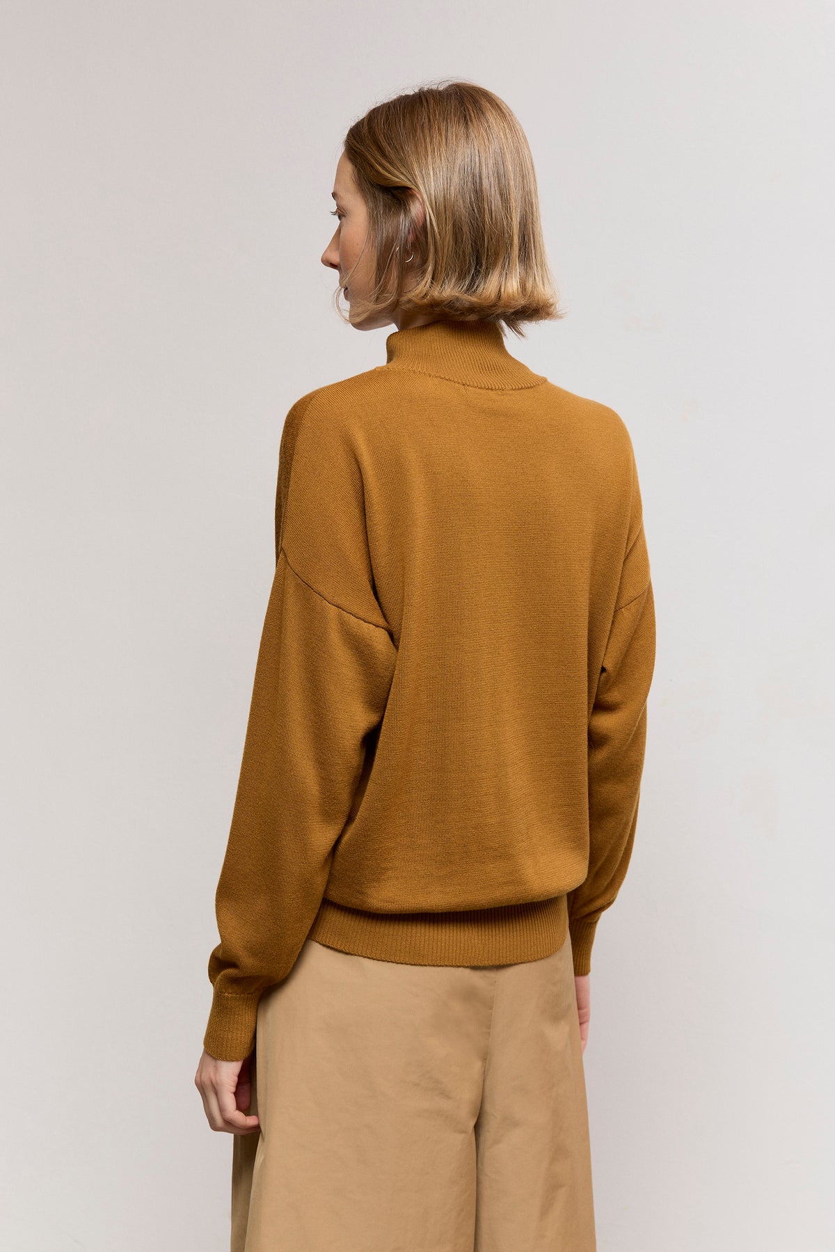 Turtleneck Knit Sweater
