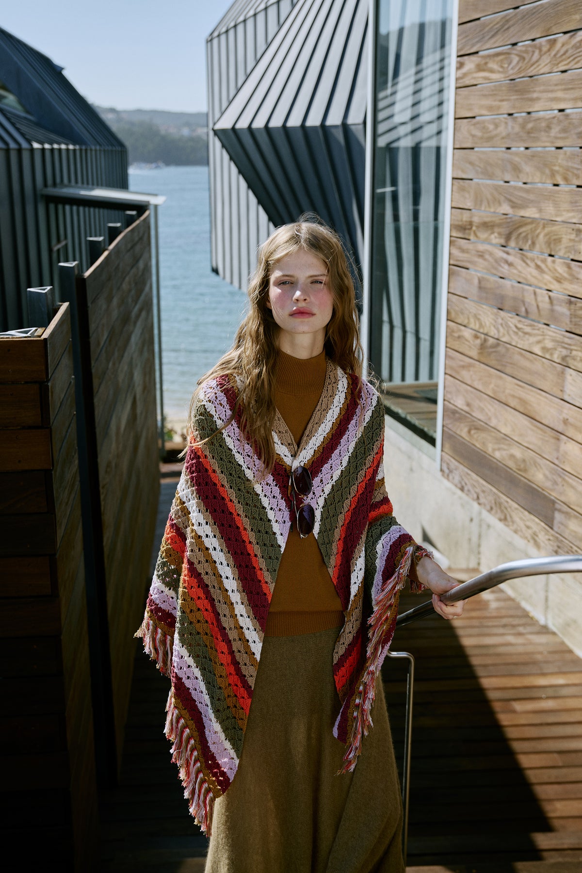 Turtleneck Knit Sweater