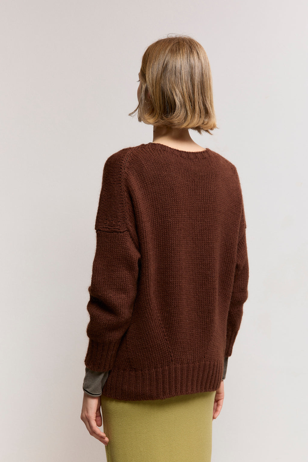Fully Fashioned Knit Sweater