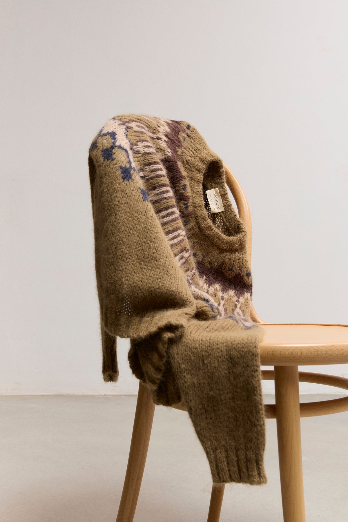 Fair Isle Knit Sweater