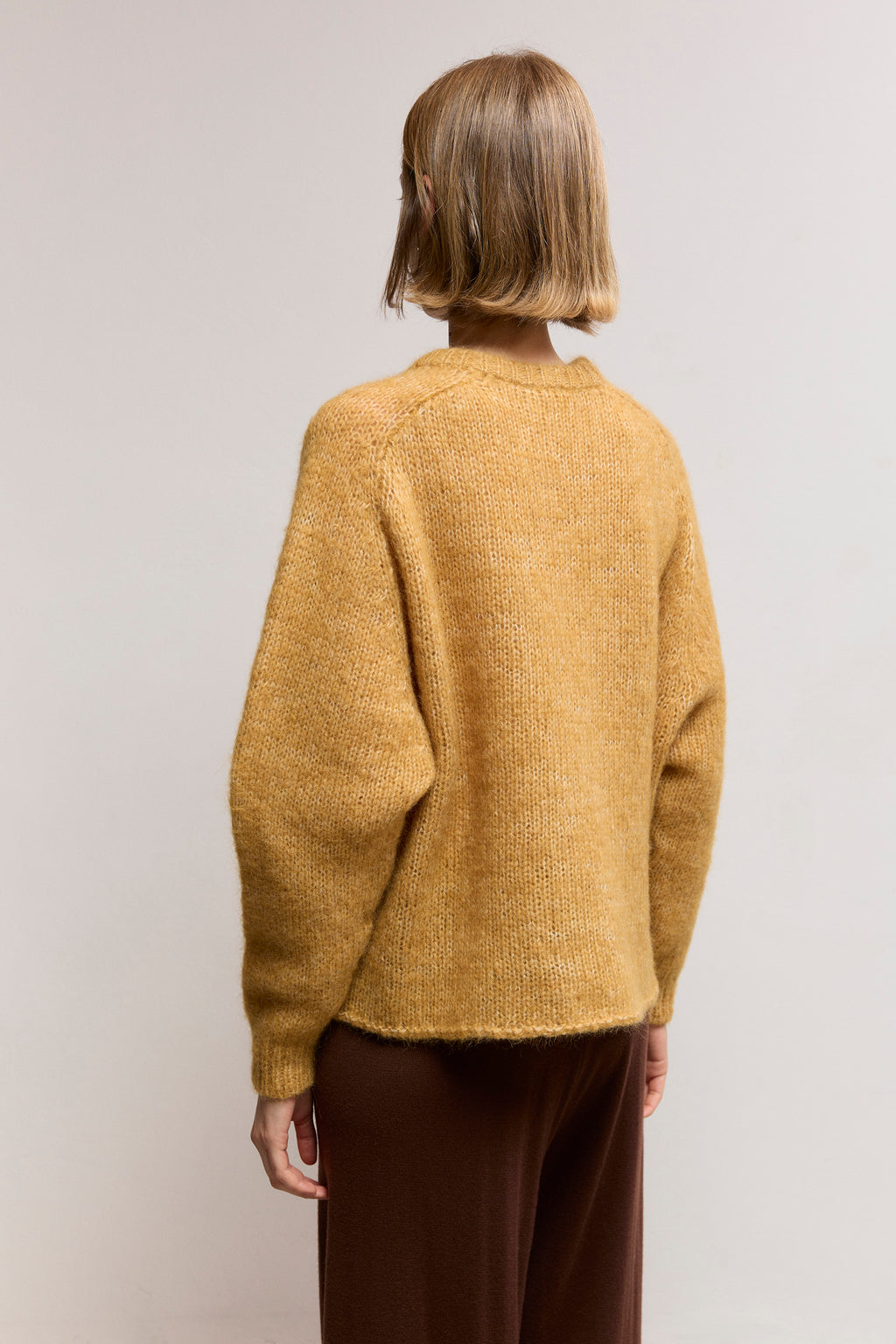 Oversized Superfine Alpaca Blend Sweater