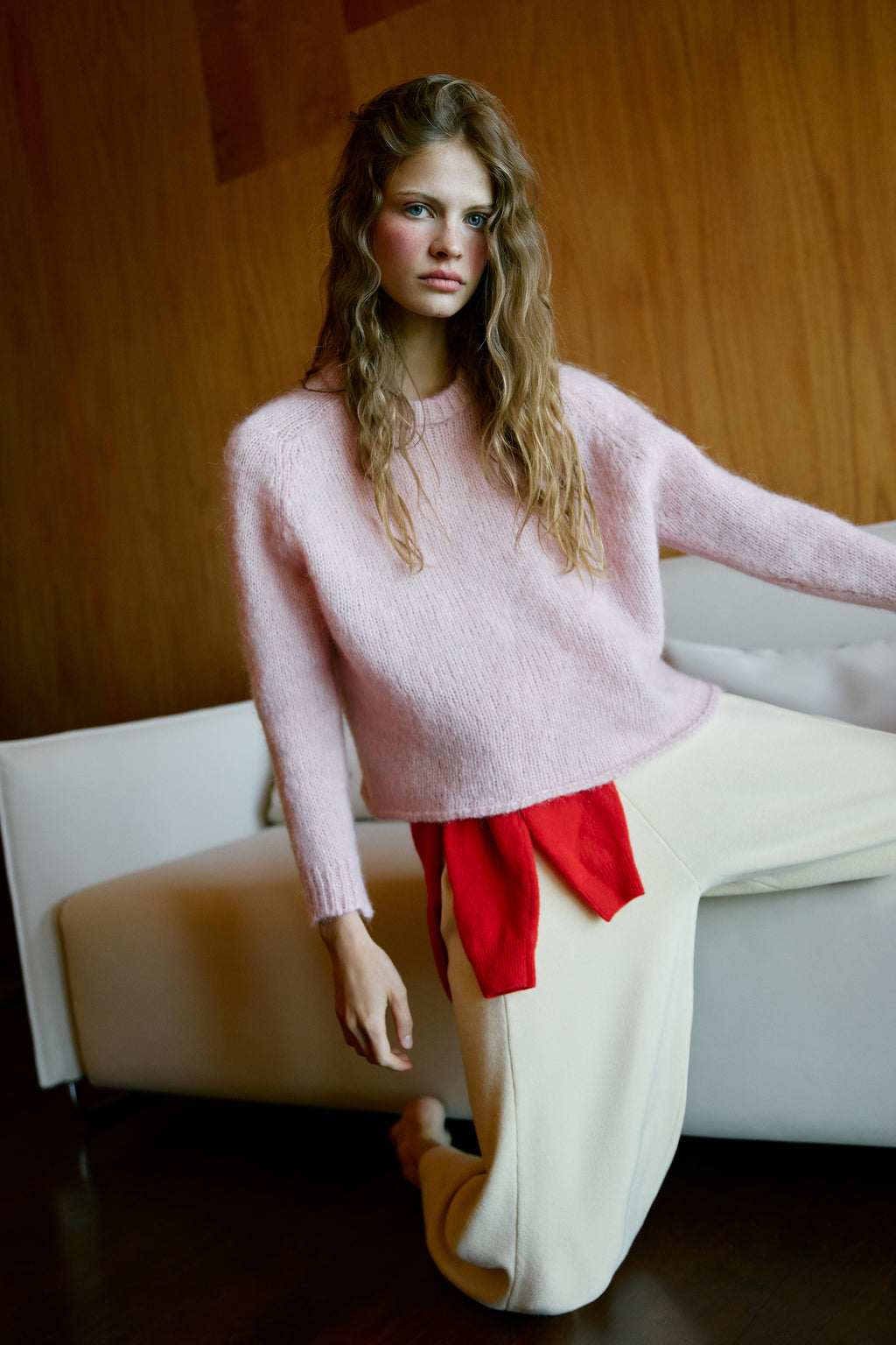 Oversized Superfine Alpaca Blend Sweater