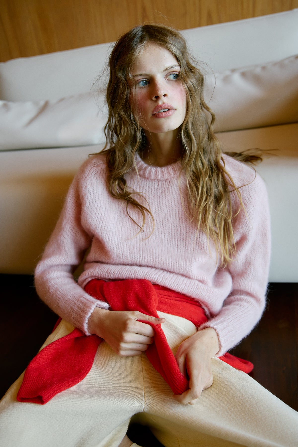 Oversized Superfine Alpaca Blend Sweater
