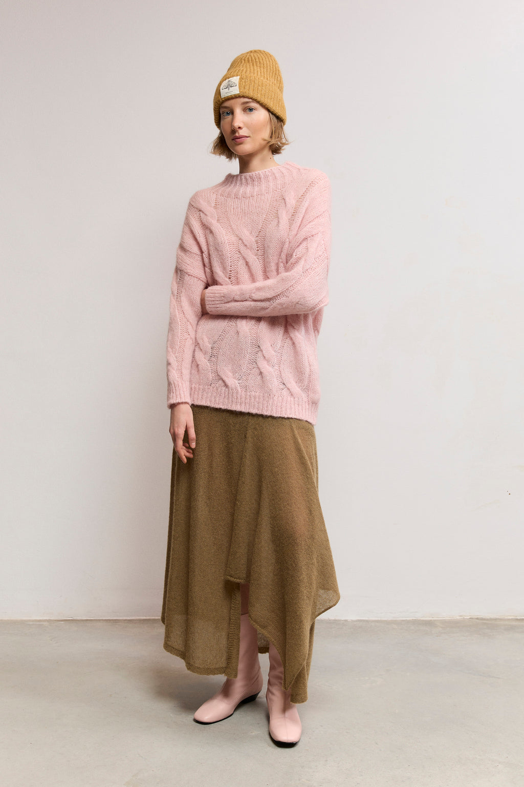 Chunky Cable-Knit Sweater