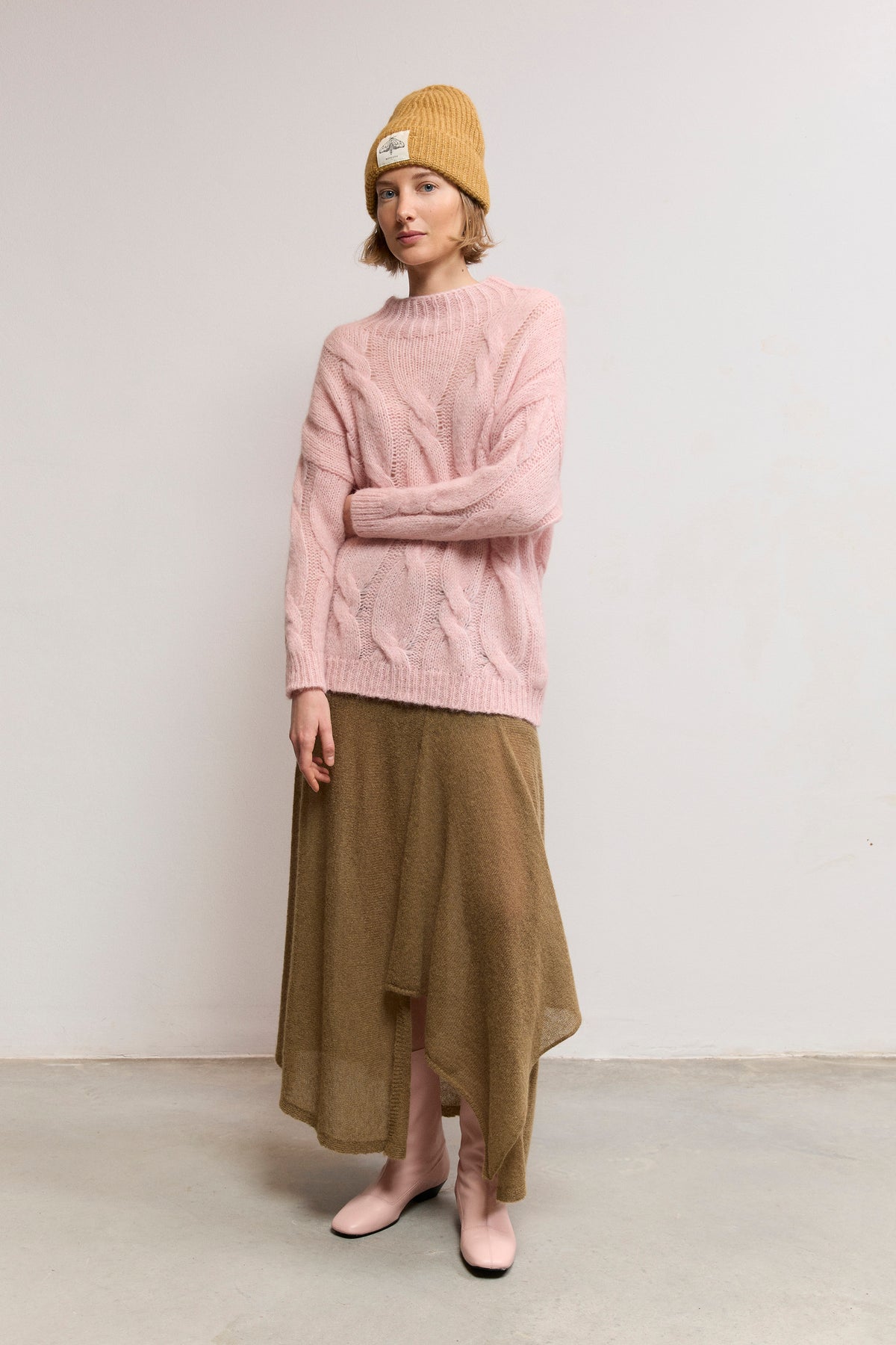 Chunky Cable-Knit Sweater