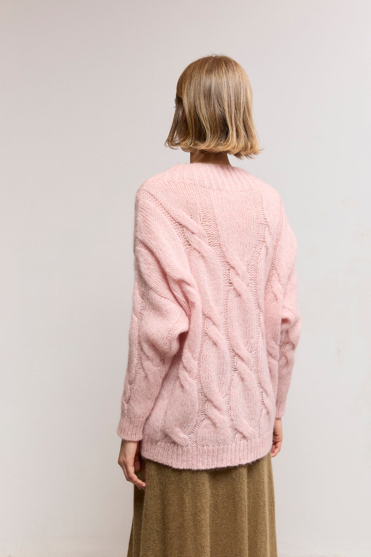 Chunky Cable-Knit Sweater