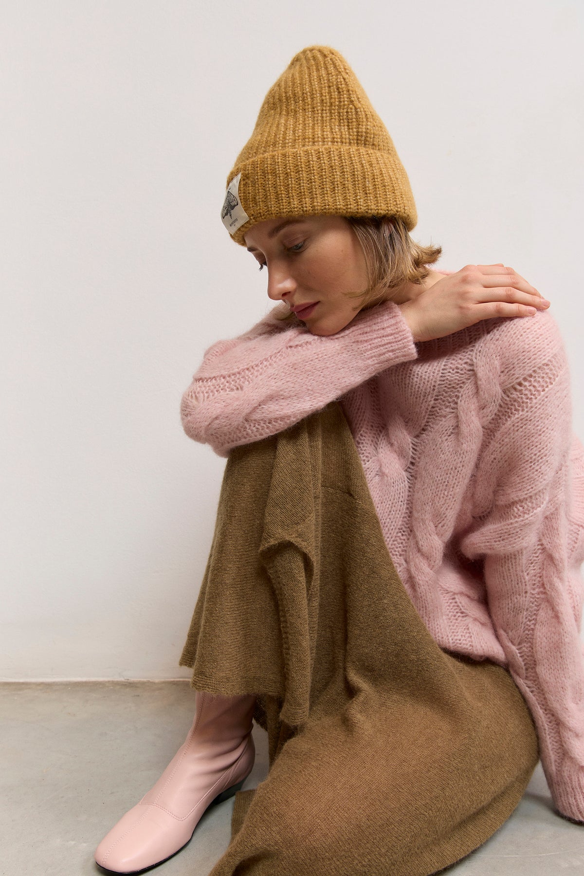 Chunky Cable-Knit Sweater