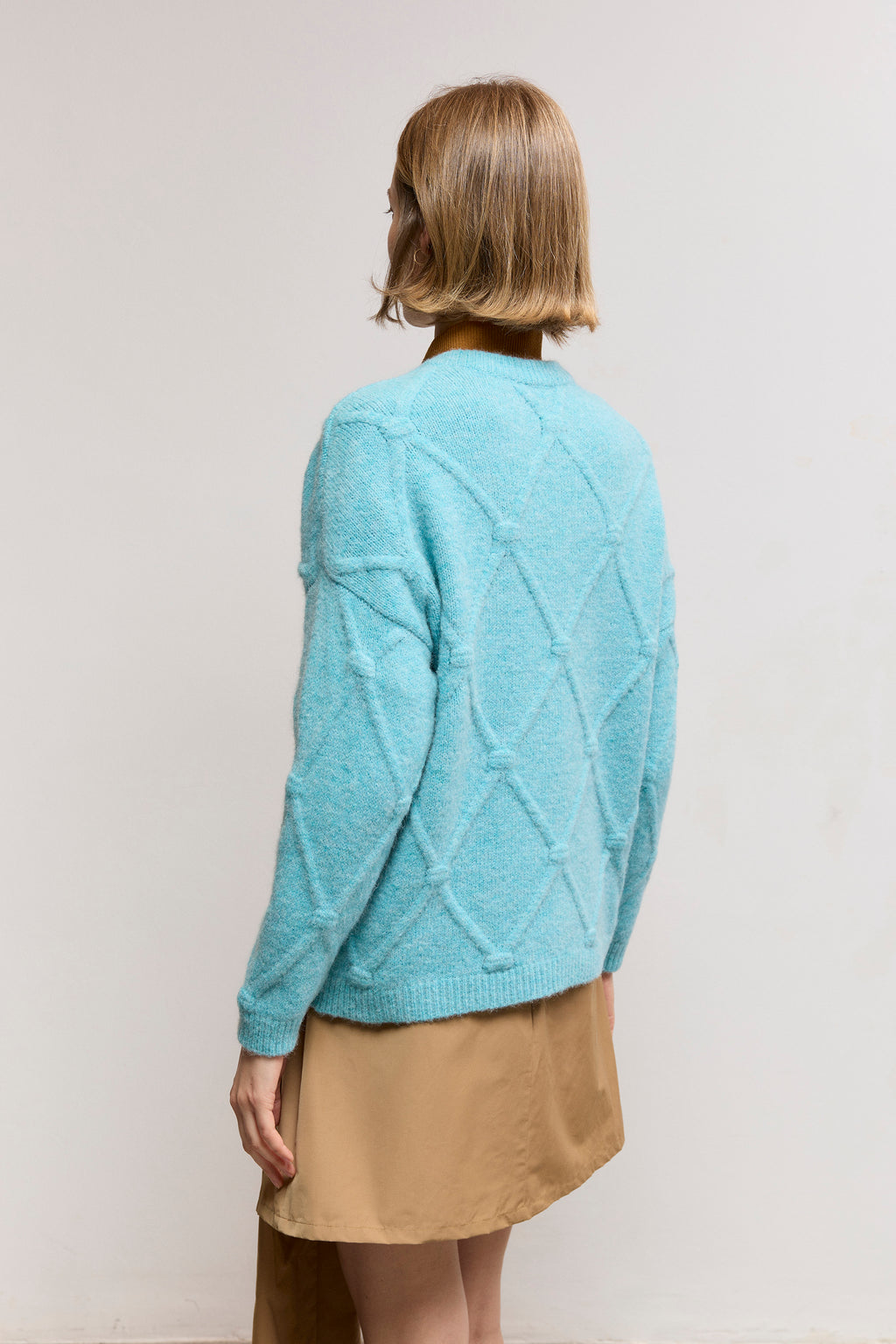 Chunky Textured Knit Sweater