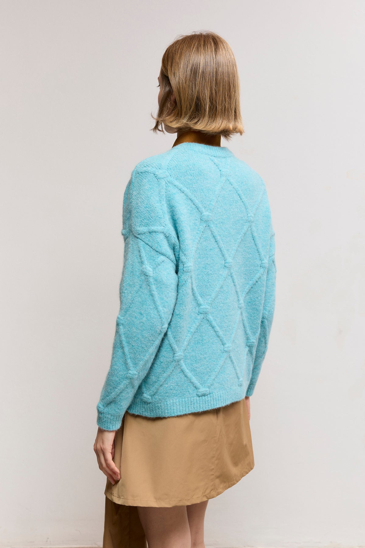 Chunky Textured Knit Sweater