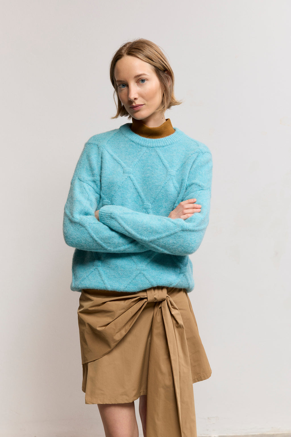 Chunky Textured Knit Sweater