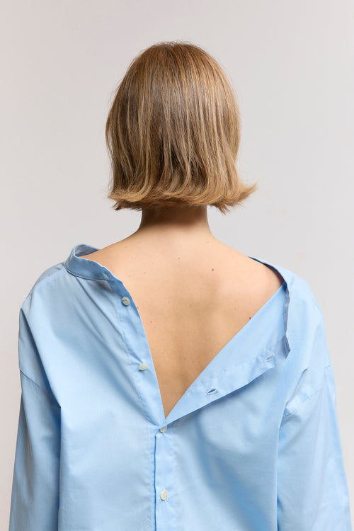 Convertible Poplin Shirt